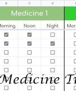 Vitality! Medical Tracker: Your Essential Medical Tracking Template