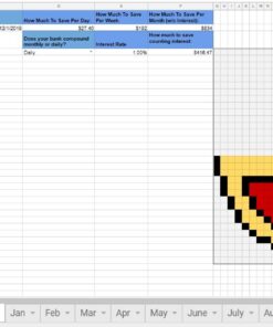 Saver's Smile Savings Spreadsheet 😃