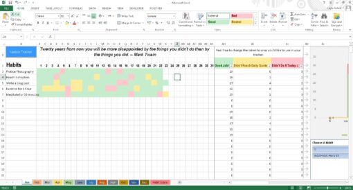 3-In-1 Bundle: Habit Tracker 2.0 + Goal Tracker 2.0 + Life Audit Workbook - Image 3
