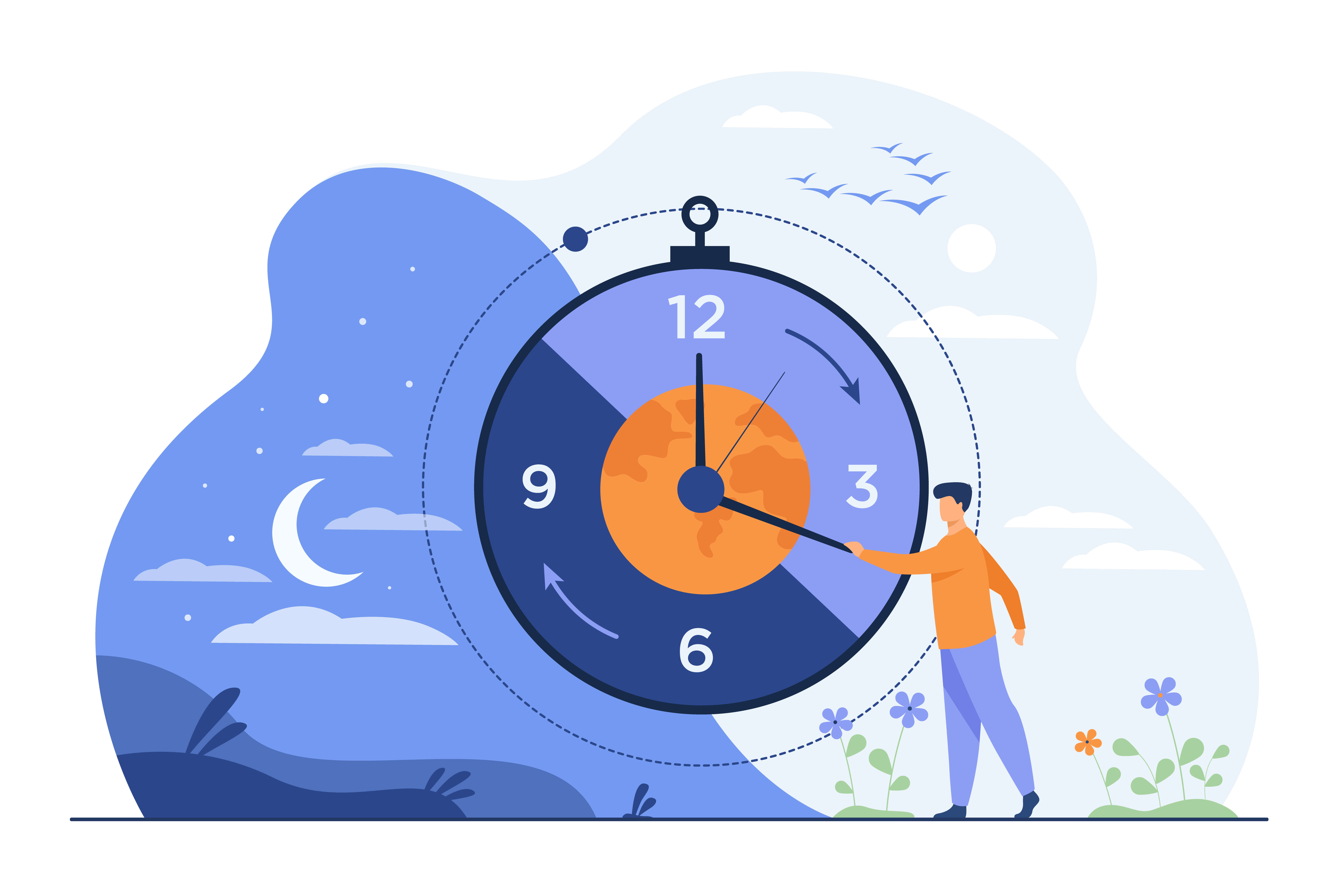 Around the clock productivity isn't the goal